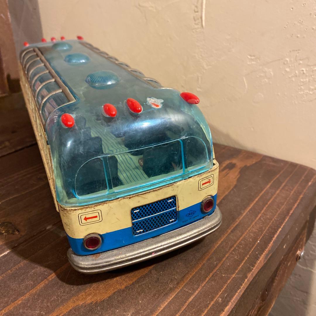 当時物　ブリキ　観光バス1950年代大型　昭和