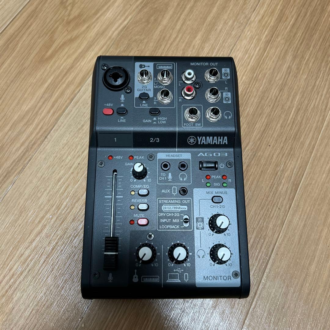 YAMAHA AG03MK2 ライブストリーミングミキサー