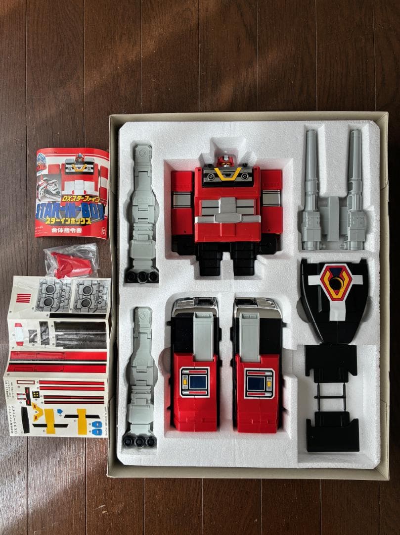 【未使用美品】 地球戦隊ファイブマン DXスターファイブ スターインボックス