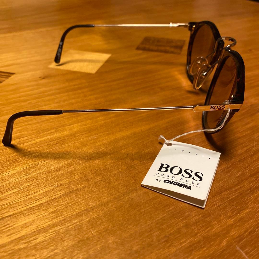 アイルトンセナ使用モデル　BOSS Carrera ラウンド型サングラス