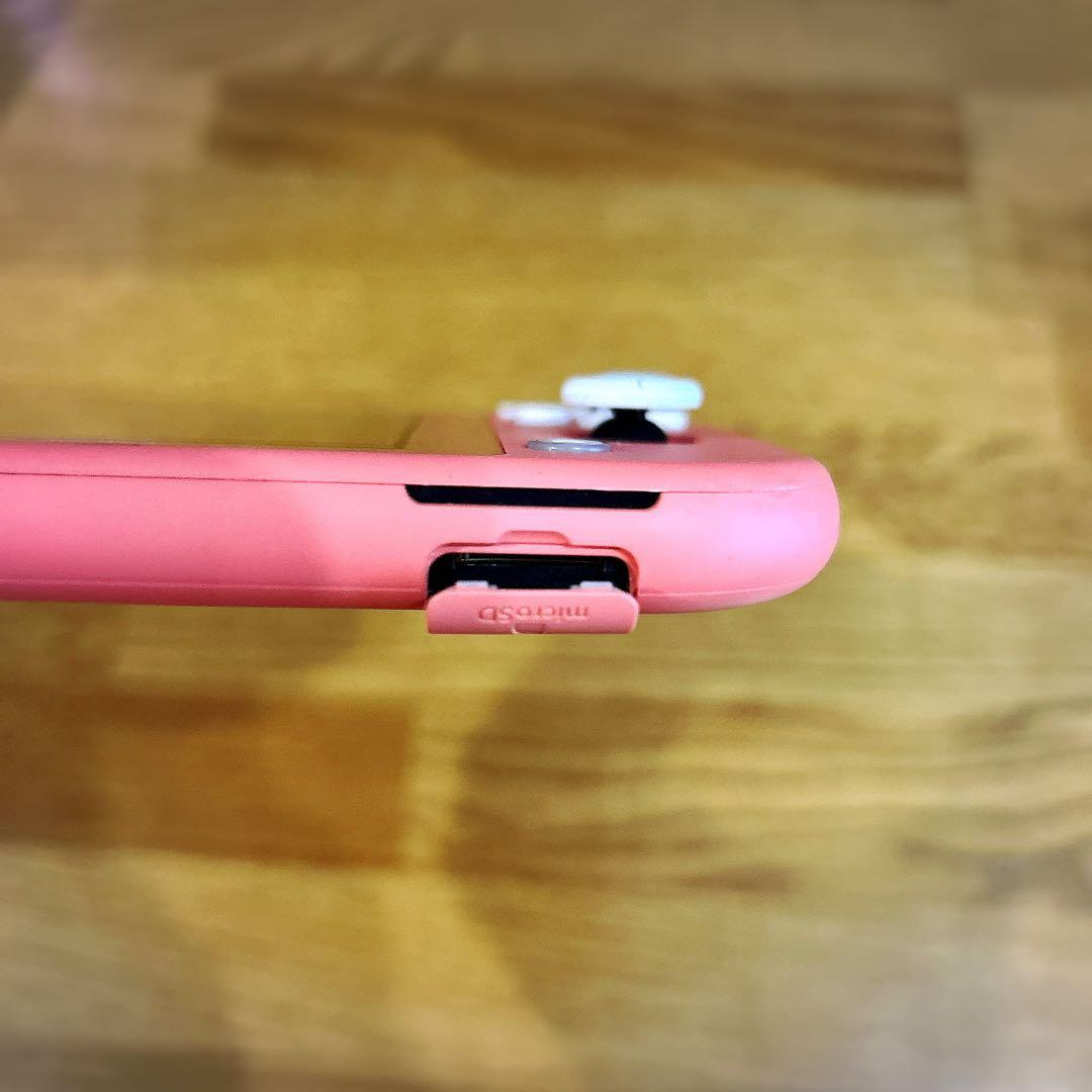 【ジャンク扱い】Nintendo Switch Lite コーラル 本体　箱付き