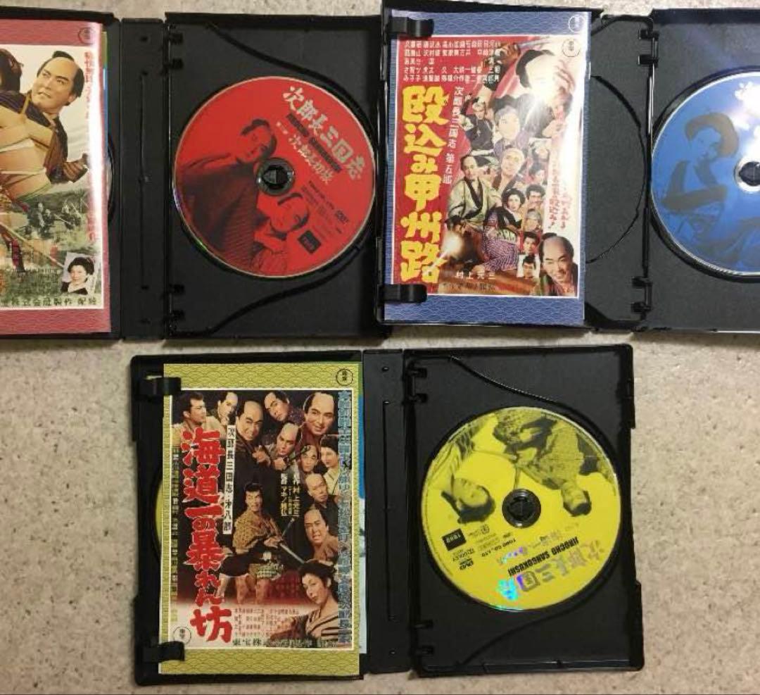 次郎長三国志 第一集 第二集 第三集〈3枚組〉全9巻 DVD