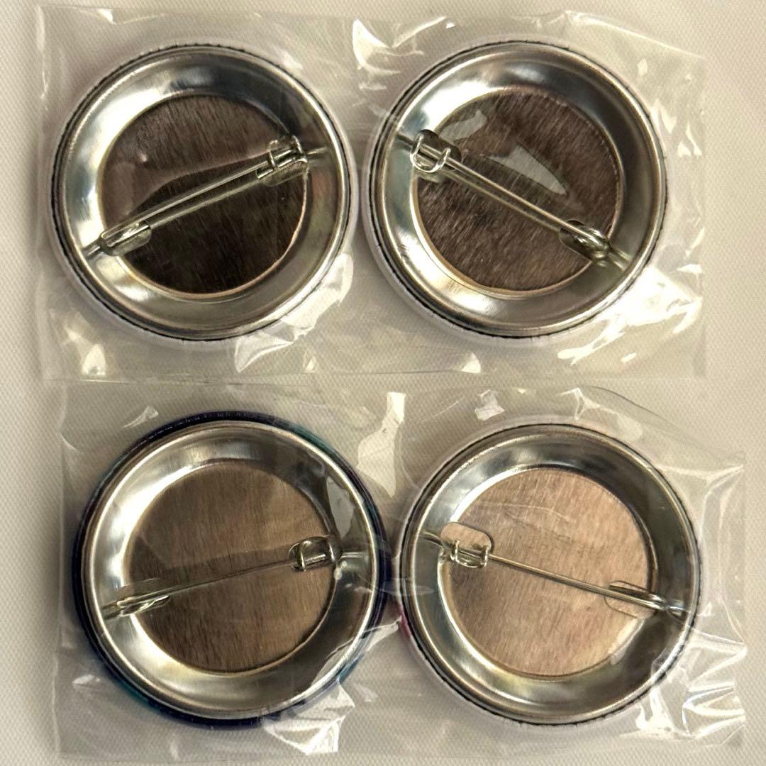 Mrs. GREEN APPLE 缶バッジ 初期 4個セット