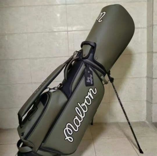マルボン キャディバッグ ブラウン スタンドゴルフバッグ 新品 キャディバッグ