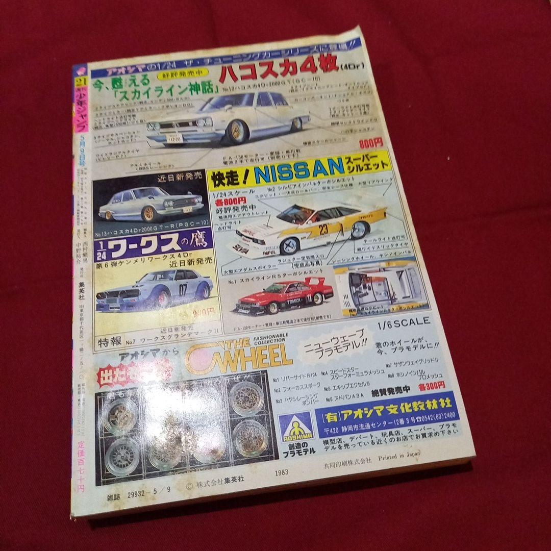 【当時物美品】週刊 少年 ジャンプ 1983年21号 漫画 アニメ