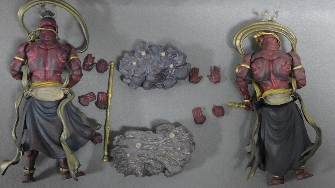 リボルテックタケヤ 金剛力士 阿形 吽形 タケヤ式自在置物 フィギュア 海洋堂