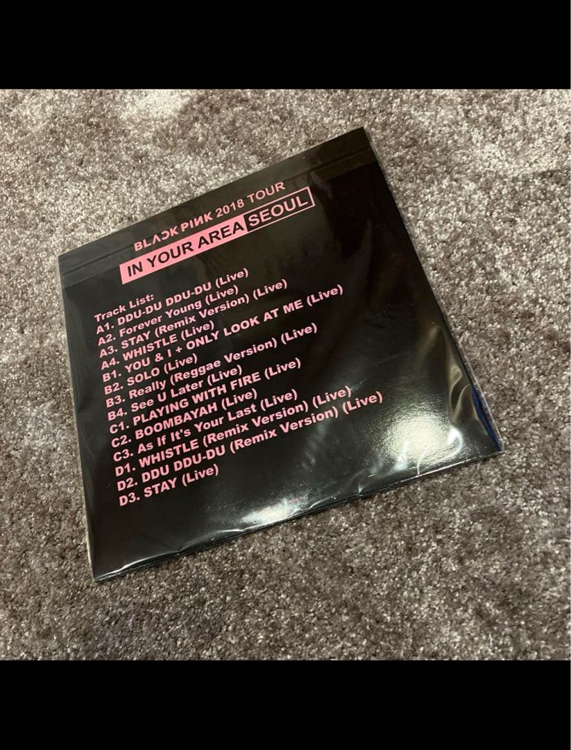 BLACKPINK 2018 TOUR IN YOUR AREA レコード 新品