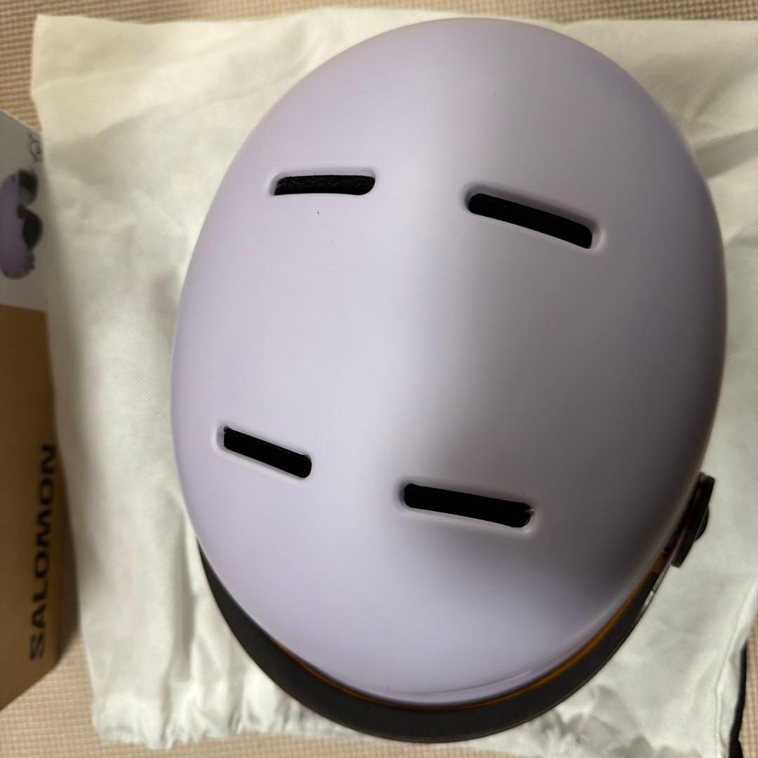 SALOMON ヘルメット ラベンダー