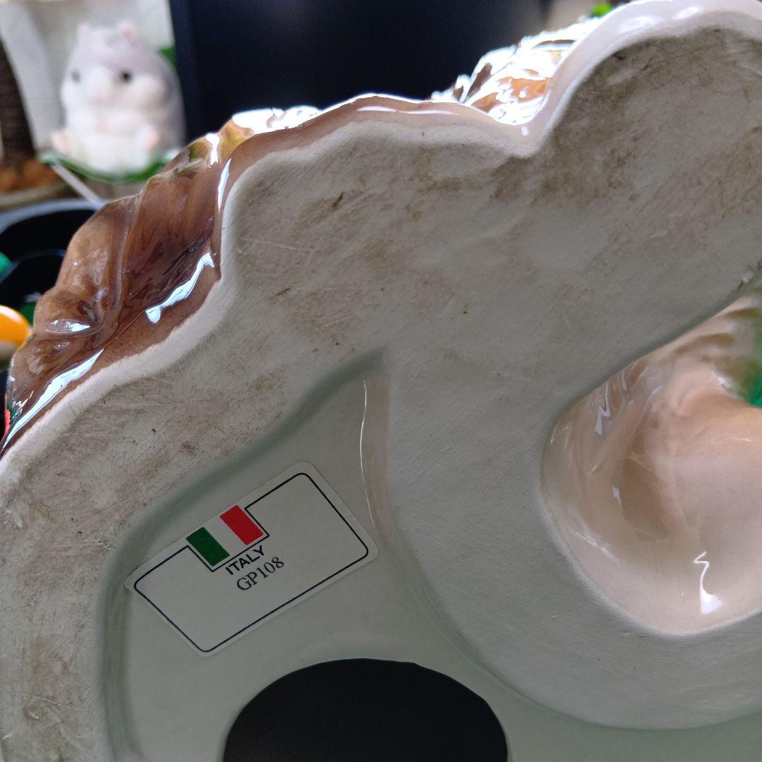 陶磁器 猫の置物約30cm