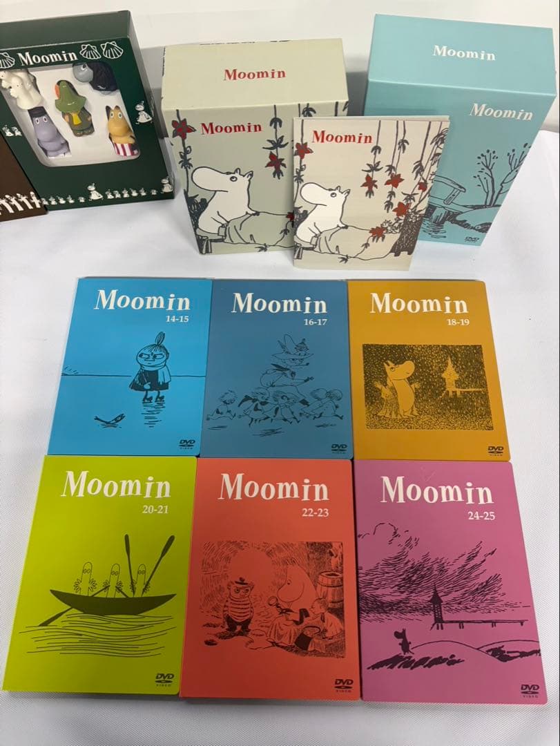 MOOMIN DVD 25枚ボックスセット フィギュア付 美品/保管品