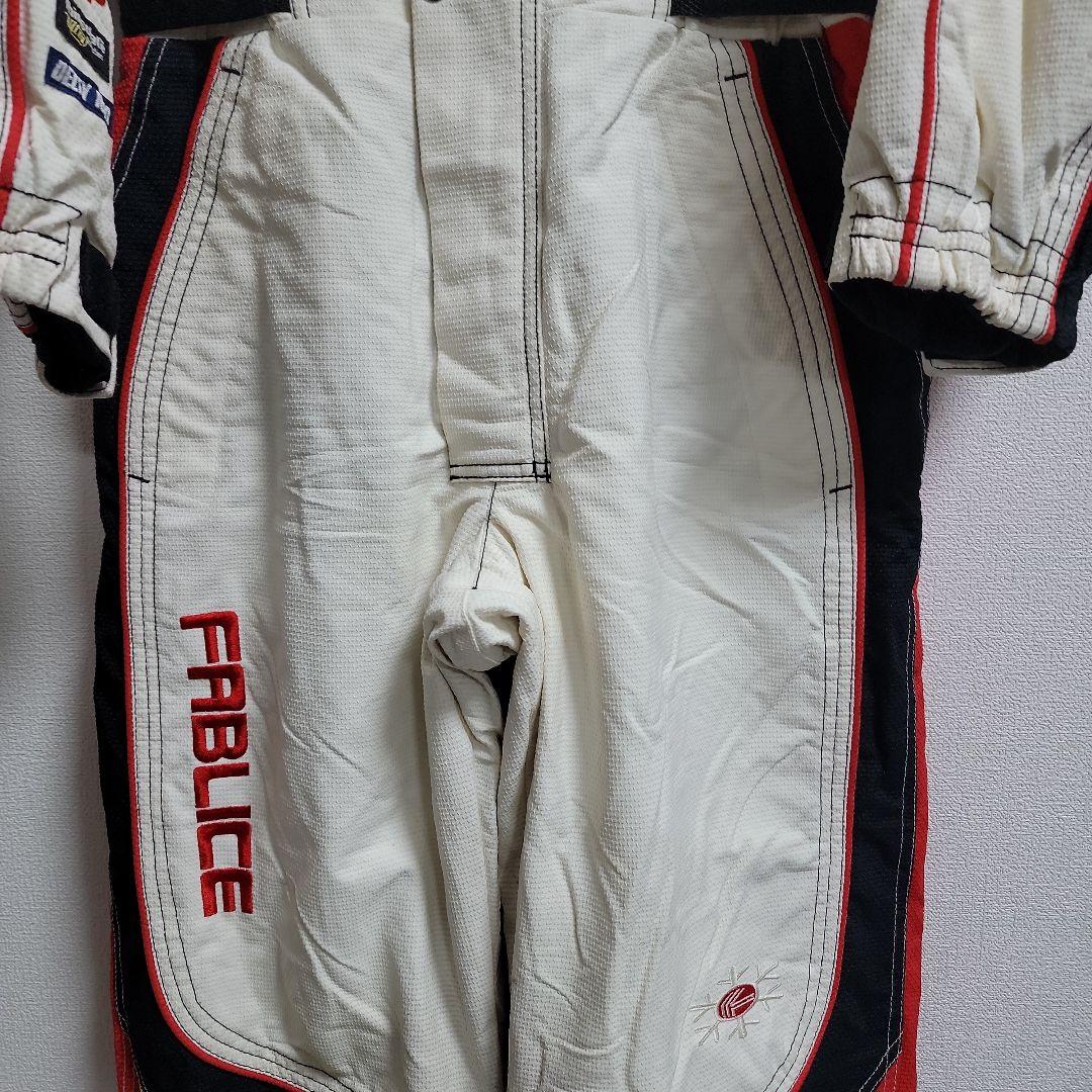 FABLICE スキーウェア Lサイズ ホワイト ワンピース