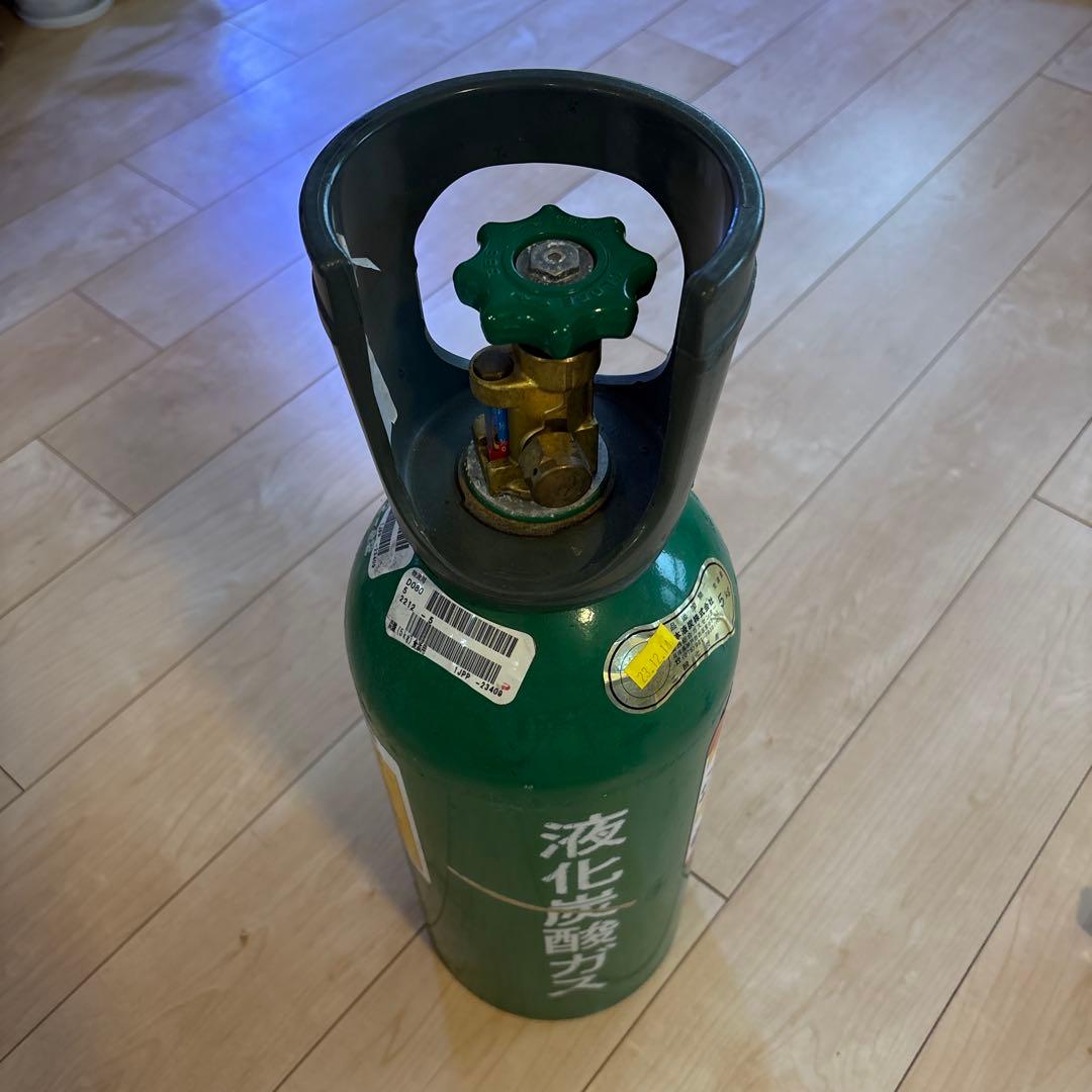 ミドボン CO2 空ボンベ 水草育成用