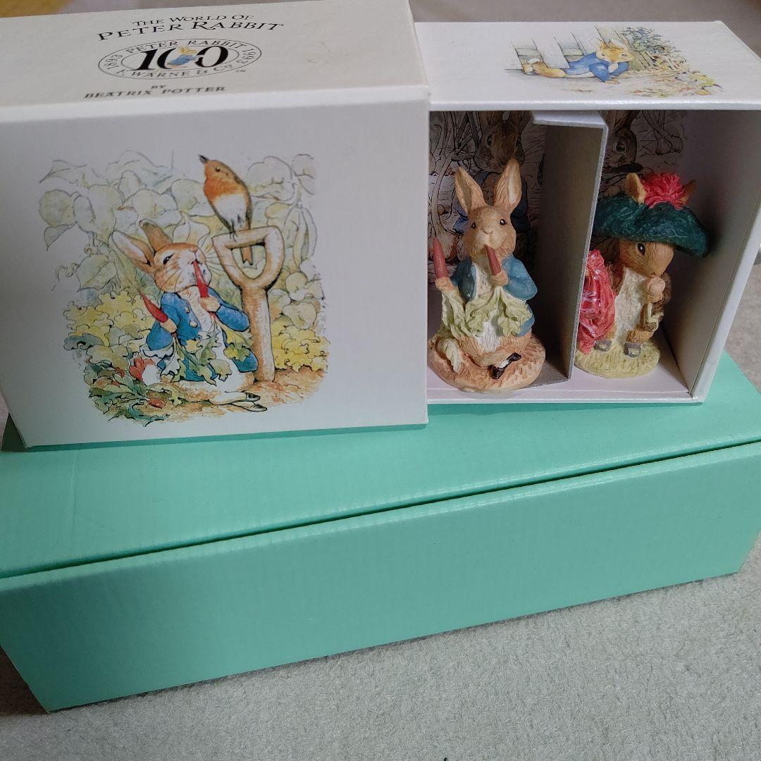 ピーターラビット ピーター&ベンジャミン プチドール キューピー 当選品 レア