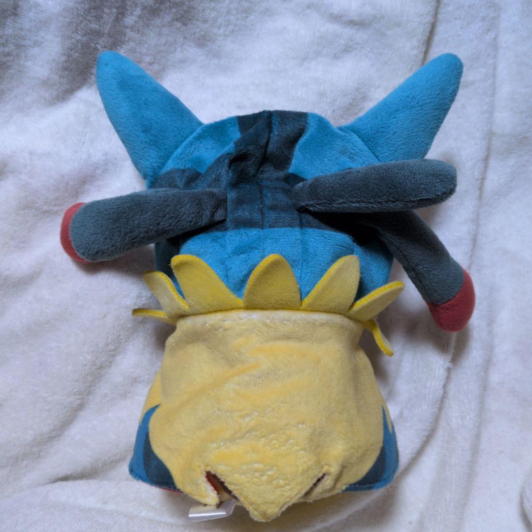 ポケモンセンター　ピカチュウルカリオ着ぐるみぬいぐるみ