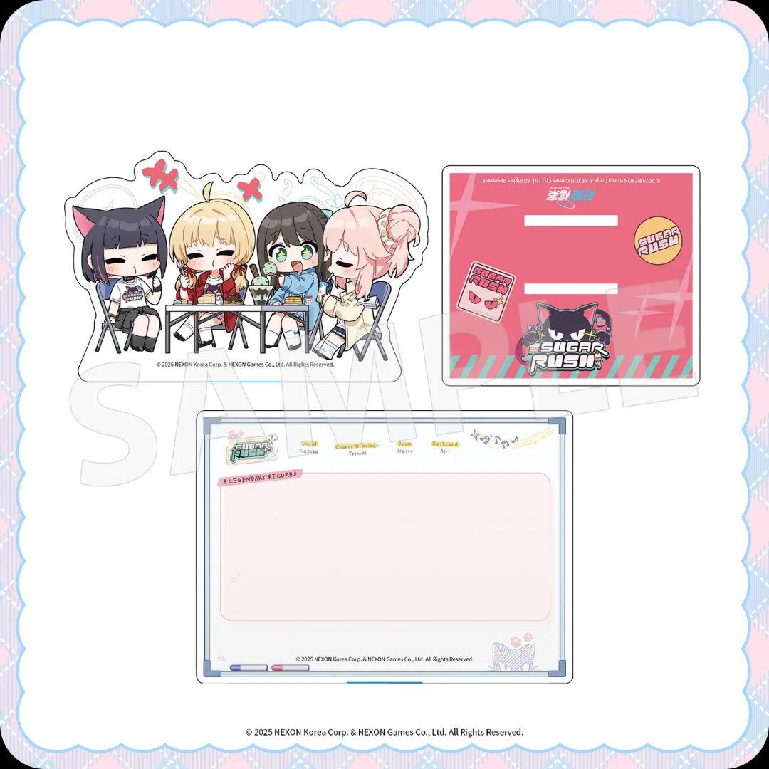 【台湾限定】ブルーアーカイブ 1110 シュガーラッシュ アクリルジオラマ