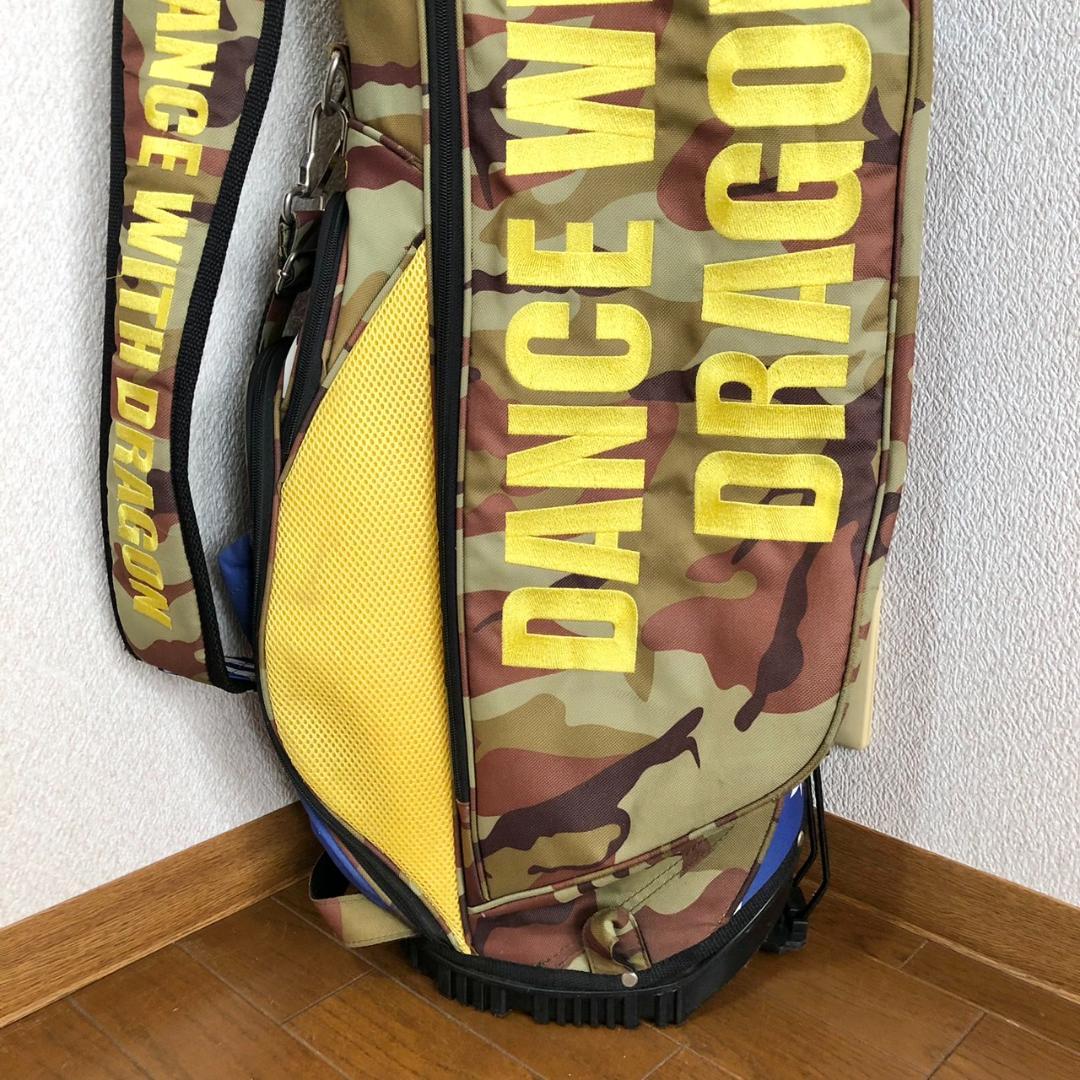 DANCE WITH DRAGON ダンスウィズドラゴン 迷彩柄 キャディバッグ
