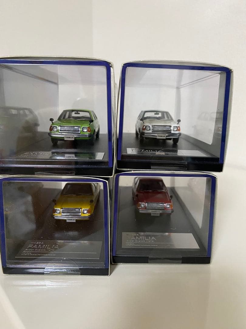 【Hi-Story】 MAZDA FAMILIA 4台セット
