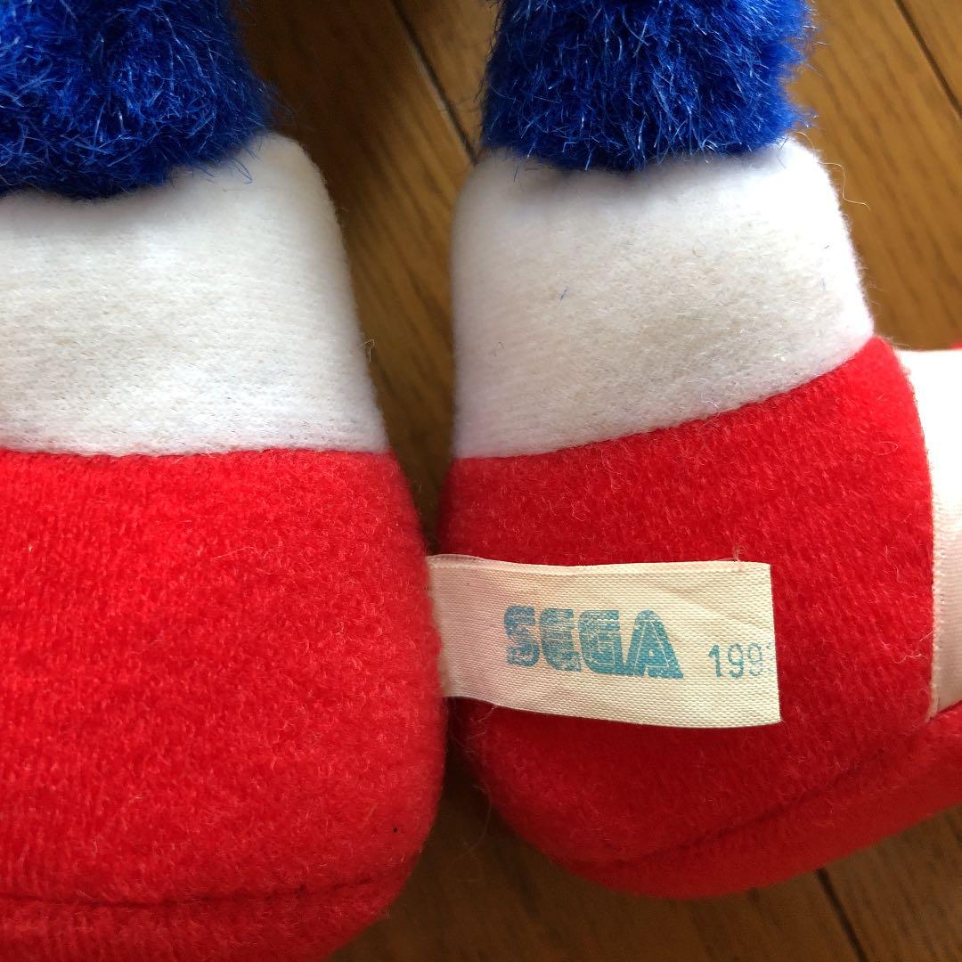 ぬいぐるみ　セガ　ソニック