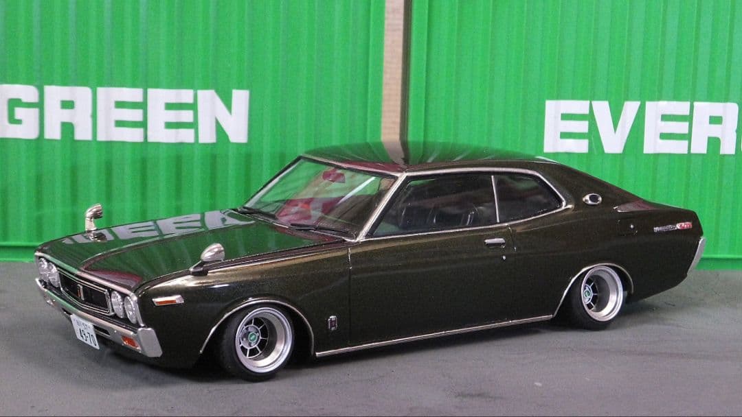 1/24ブタケツ　ローレル SGX　C130 シャコタン　ハヤシレーシング　棺桶