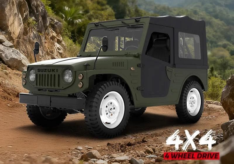 1/10 1970 スズキ 初代ジムニー LJ10 4x4 ラジコン クローラー