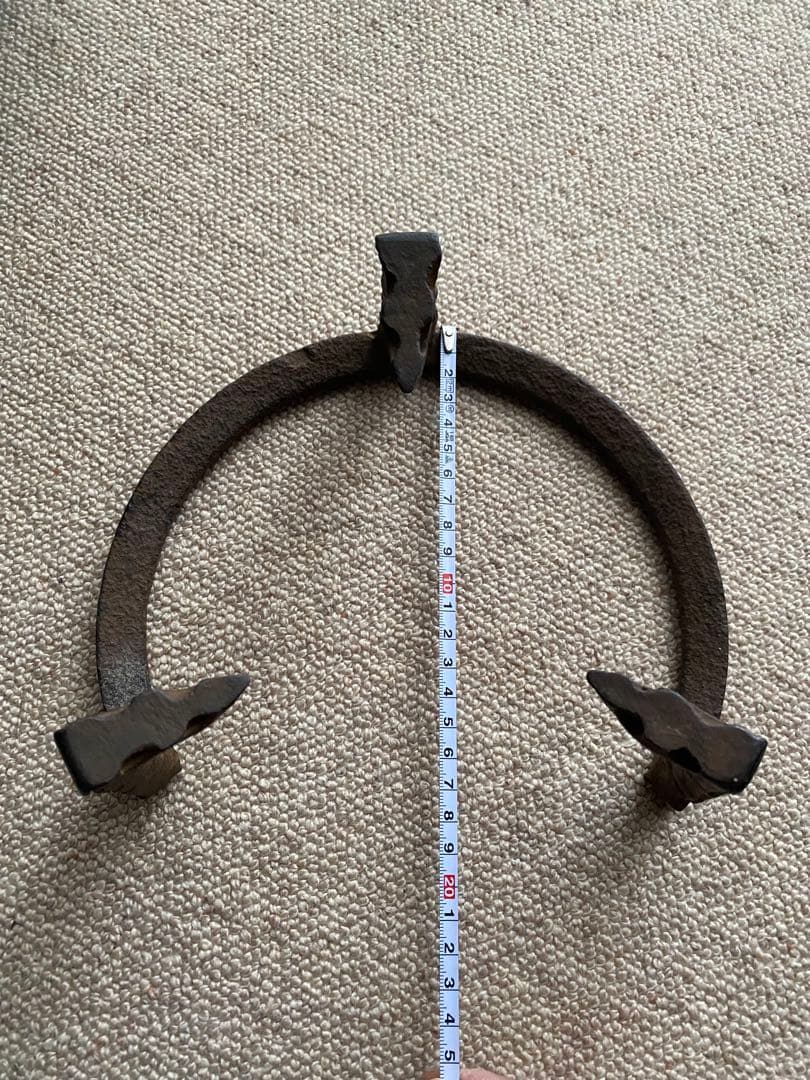 風炉五徳　特上　鉄製