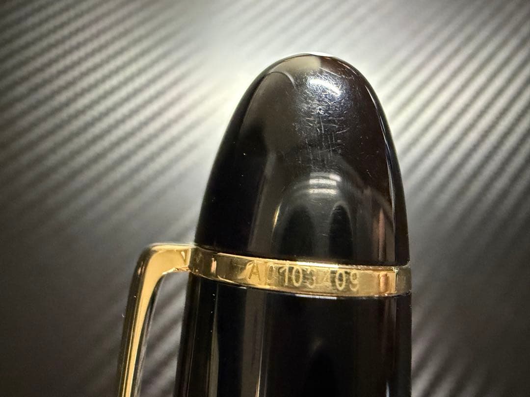 未使用に近い モンブラン 149 18K 中白 BB 極太字 万年筆