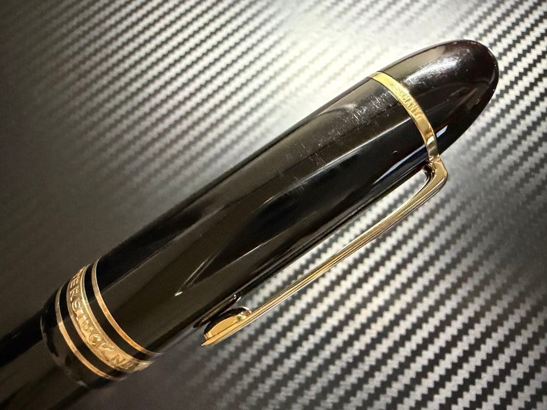 未使用に近い モンブラン 149 18K 中白 BB 極太字 万年筆