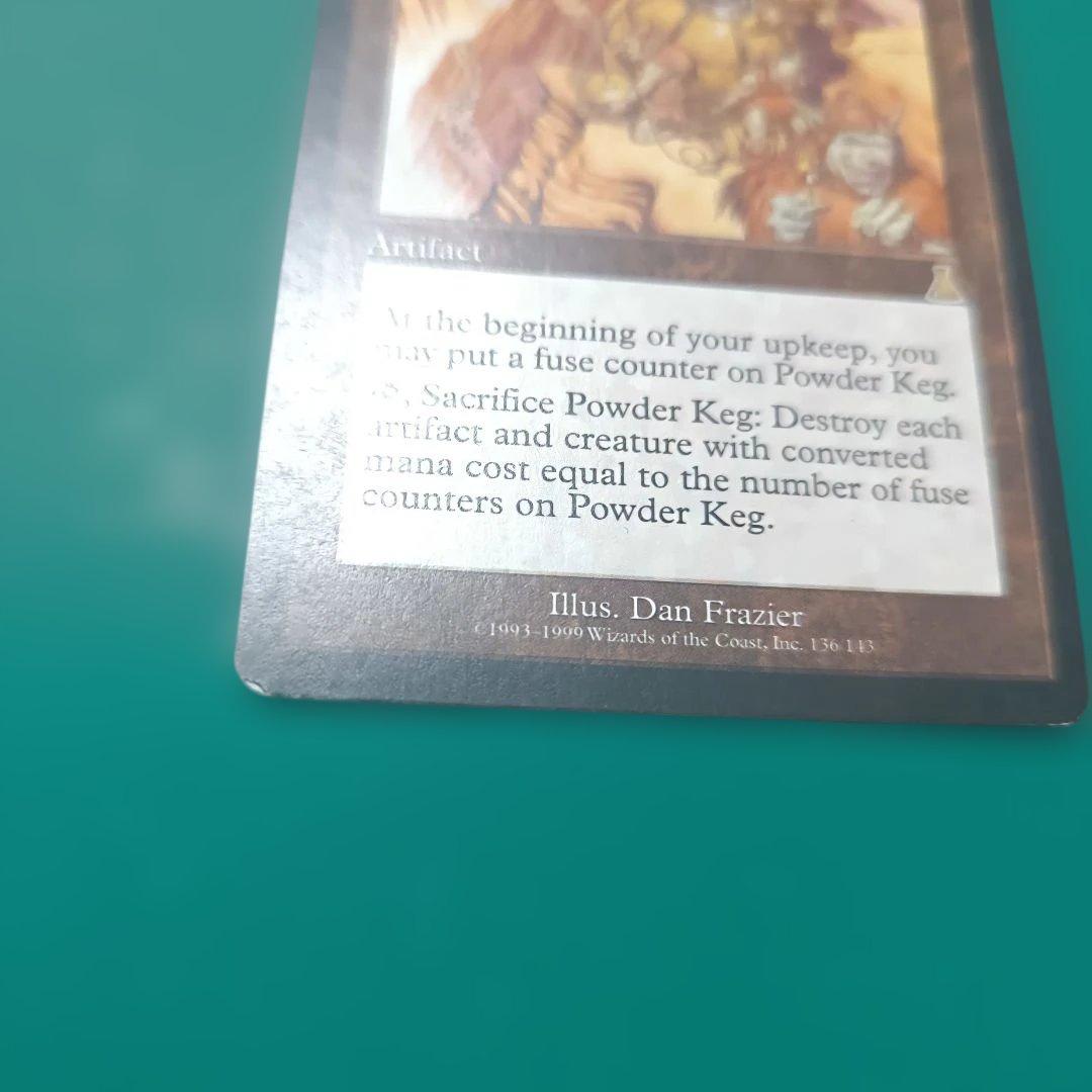 ②英語 火薬樽/Powder Keg [UDS] 茶R プレモダン 旧枠 mtg