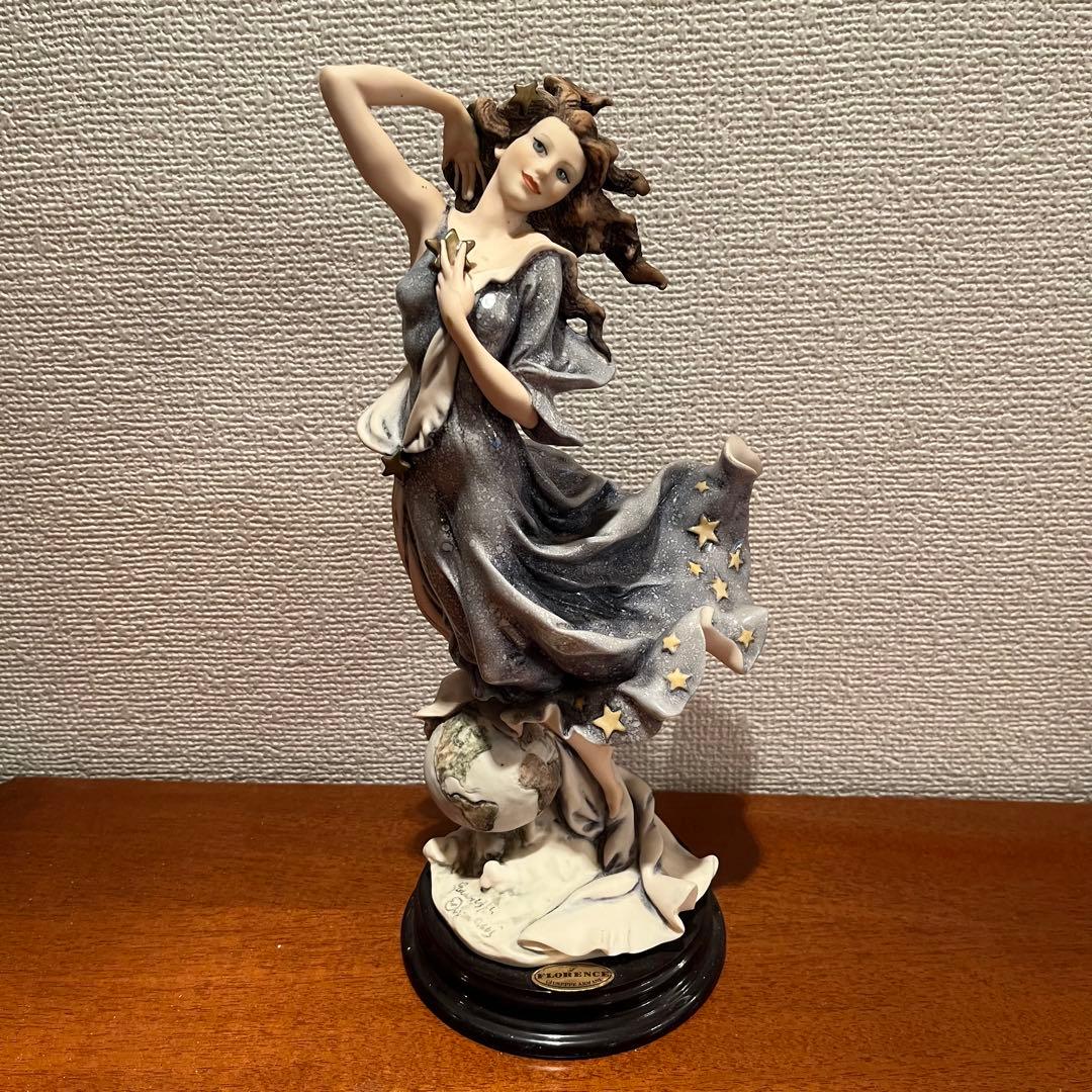 ジョゼッペアルマーニ　宇宙の女神と地球　陶器　人形　置物　オブジェ　ヴィンテージ