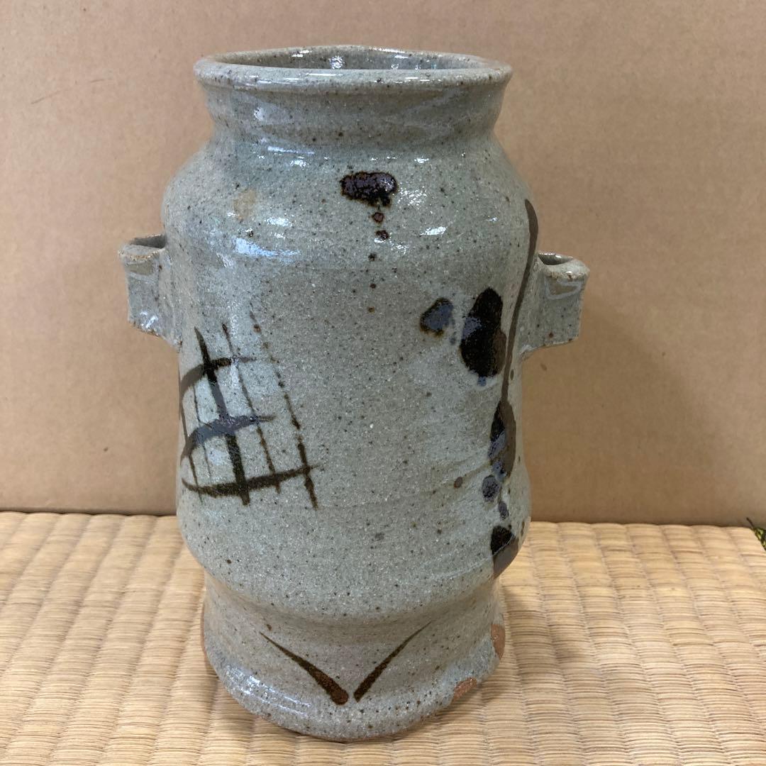 矢野知　絵唐津花入