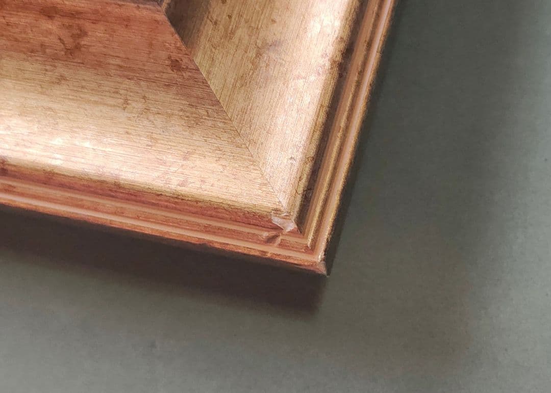 【送料込】F30額縁 総枠幅9cm(枠+ライナー)白日会・創元展 保護板無