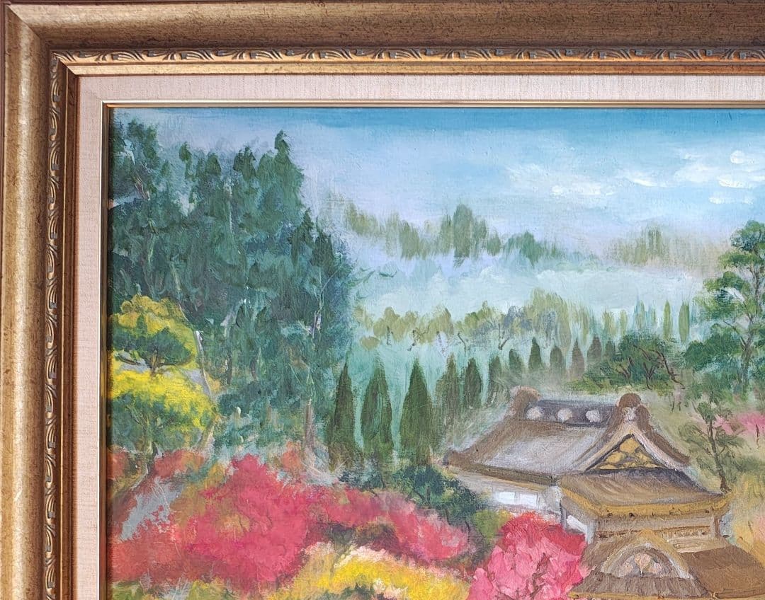 【送料込】F30額縁 総枠幅9cm(枠+ライナー)白日会・創元展 保護板無