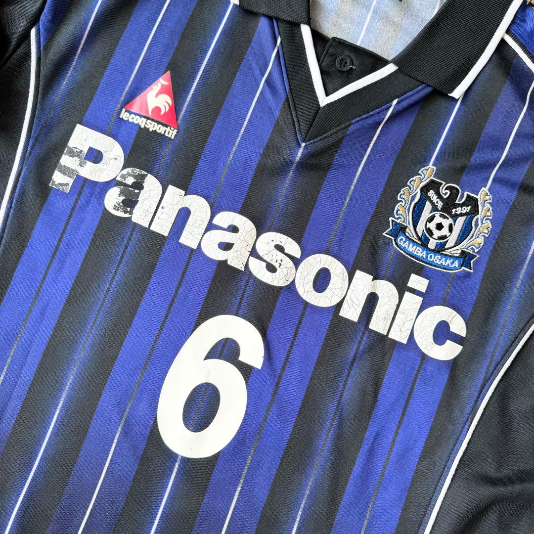 【ガンバ大阪ラストゲーム着用】稲本潤一 ＃６ ガンバ大阪 ０１／０２(H)