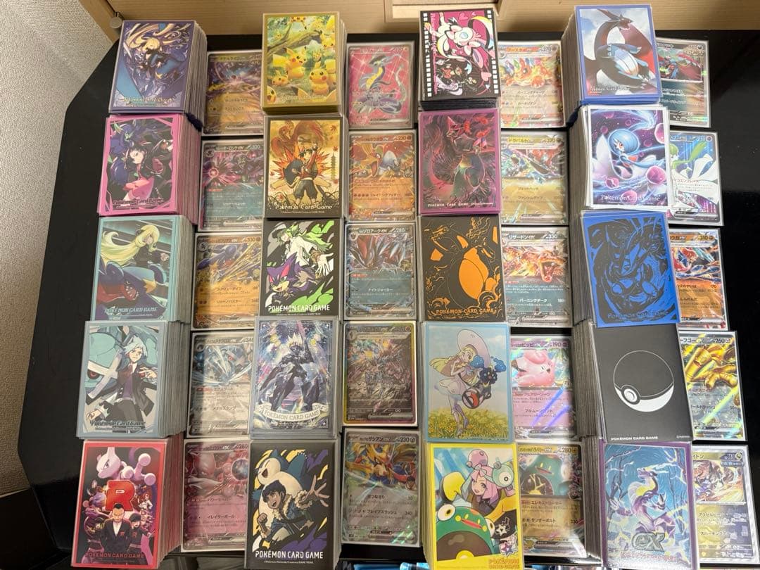 ポケカ　まとめ売り　引退品　完成デッキ×20個 計5000枚以上　サプライあり
