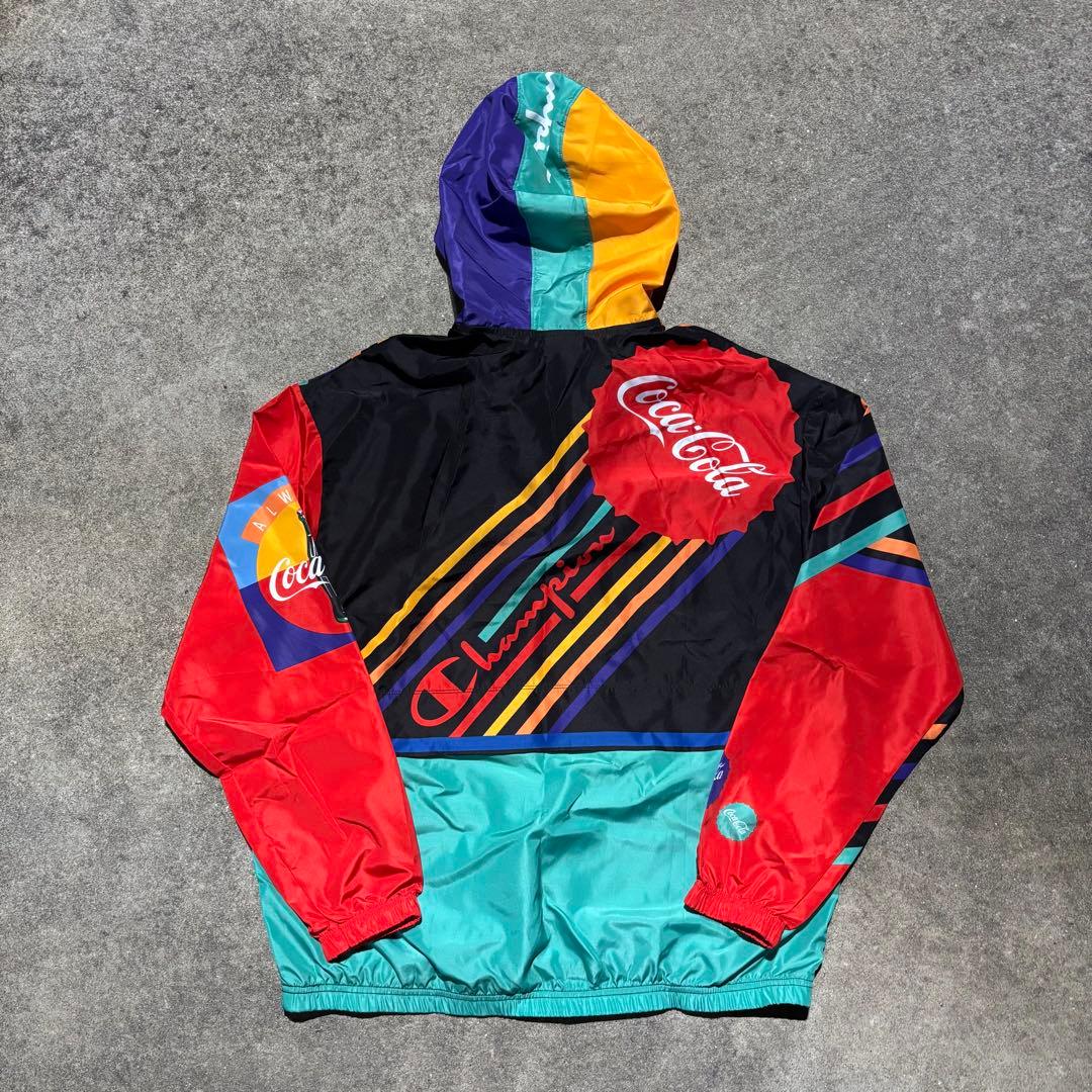 Champion × Coca-Cola オールオーバー アノラック y2k
