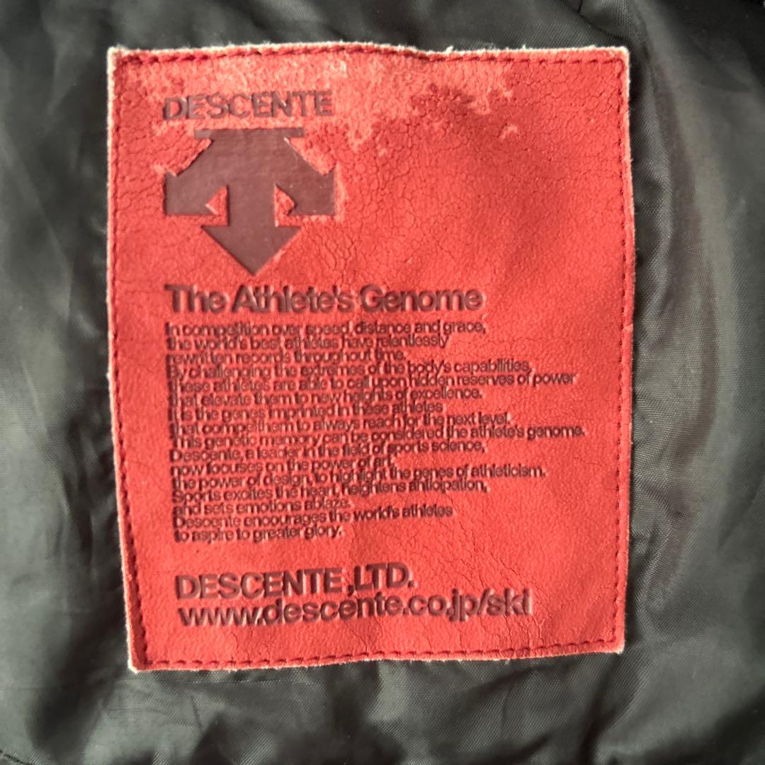 DESCENTE オレンジ スキーウェア 男性用 身長165〜173cm推奨