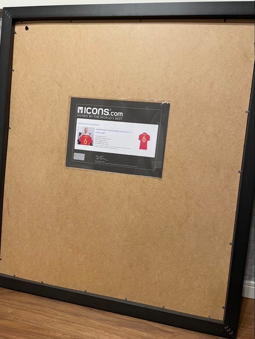 ドナテロ 【icons社 正規品】 イニエスタ サイン入り ユニフォーム
