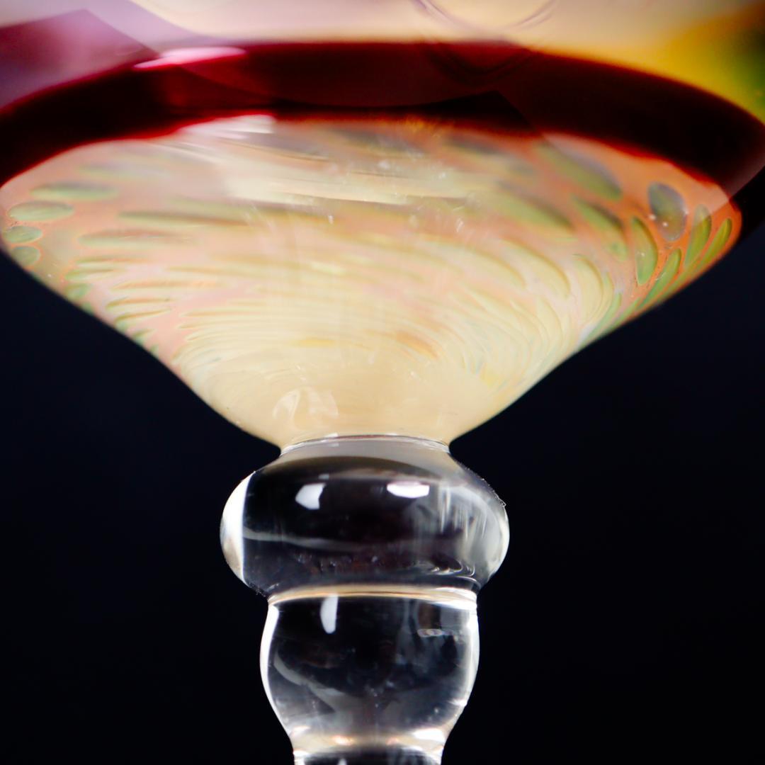 大村欣央 阿修羅ゴブレット ワイングラス 箱付き