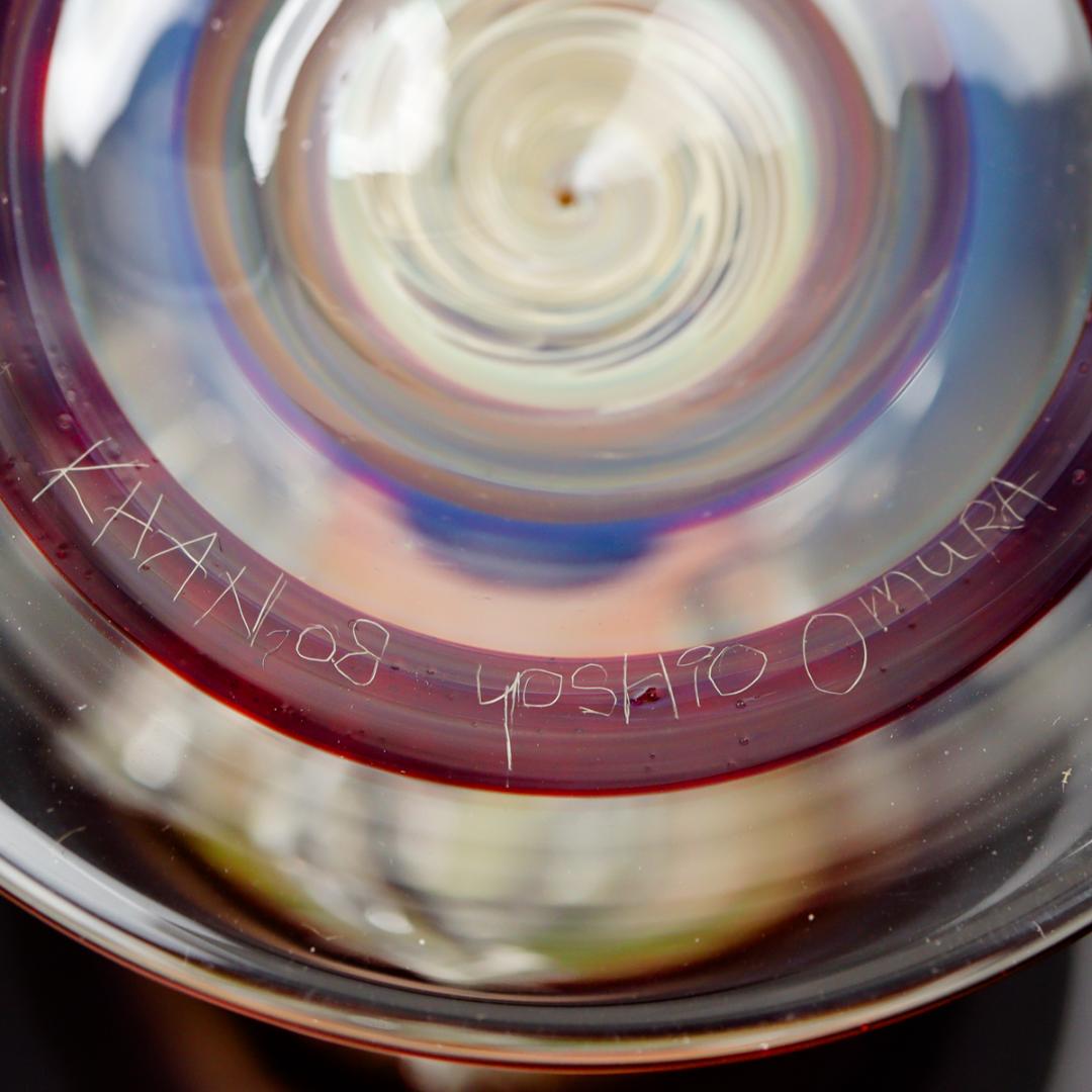 大村欣央 阿修羅ゴブレット ワイングラス 箱付き