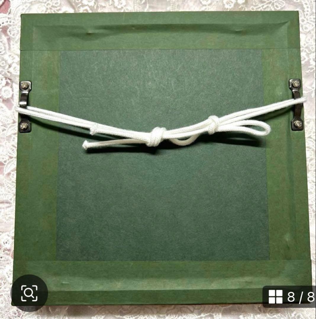 ★マイセン★陶板★フルーツ8.5㎝★新品未使用★一級品★【額装品17.5㎝】★