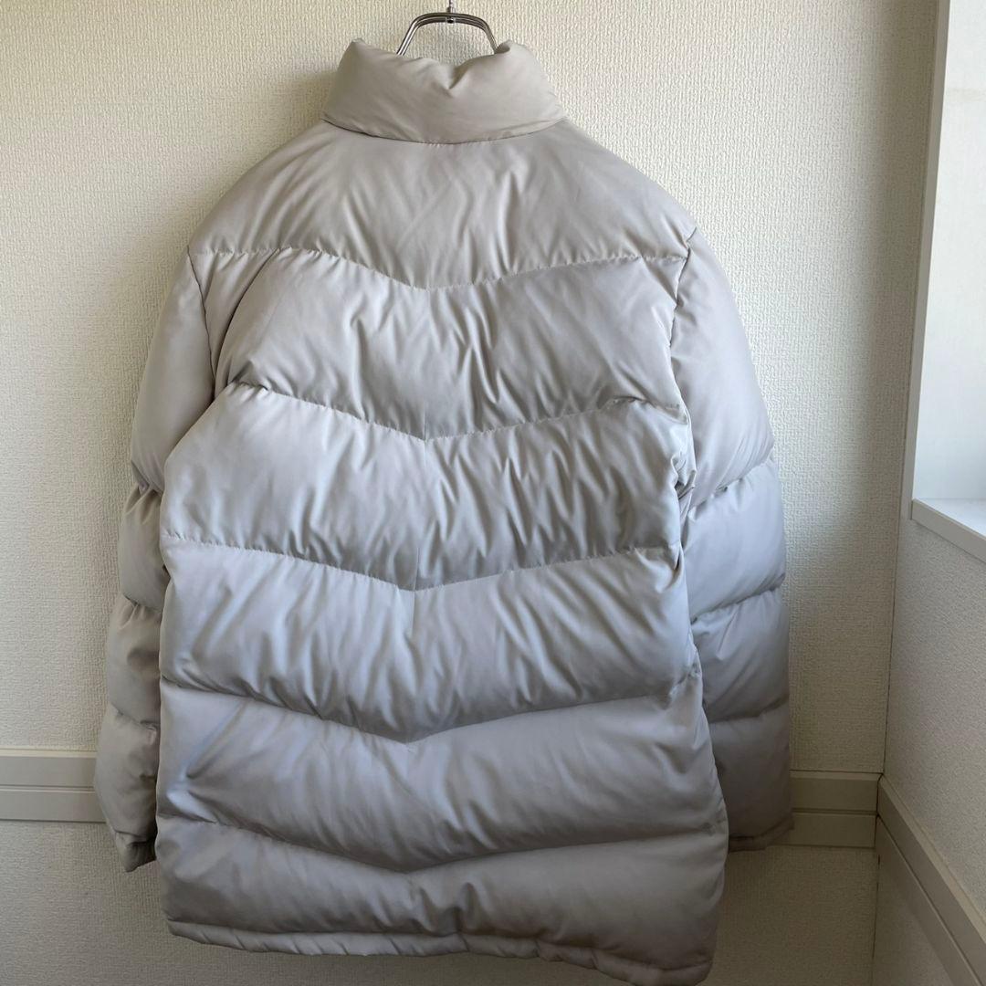 り*う様 ベガルタ仙台 ダウンコート Lサイズ ライトグレー アイボリー