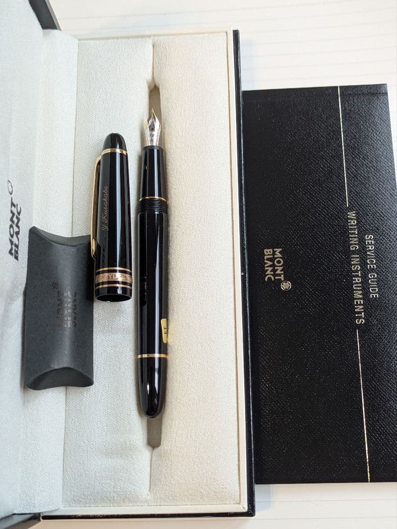 モンブラン　マイスターシュテュック145　EF　14K