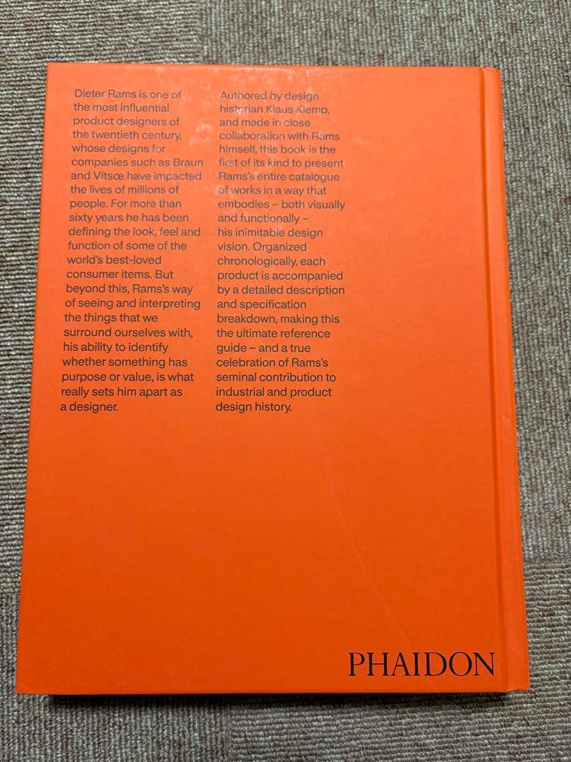 アート・デザイン・音楽 dieter rams: the complete works