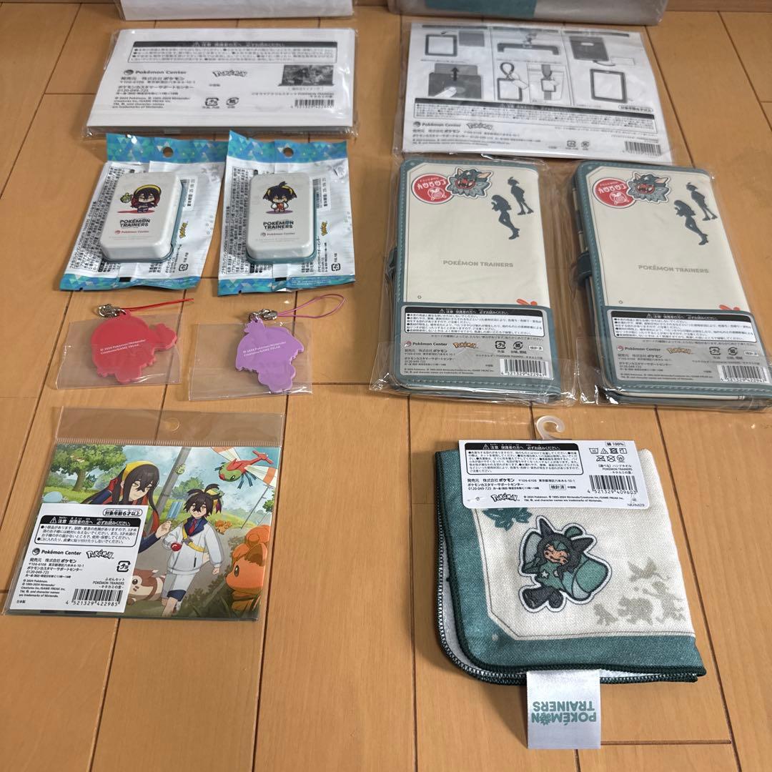 POKEMON TRAINERS ゼイユ&スグリ キタカミの里 グッズセット