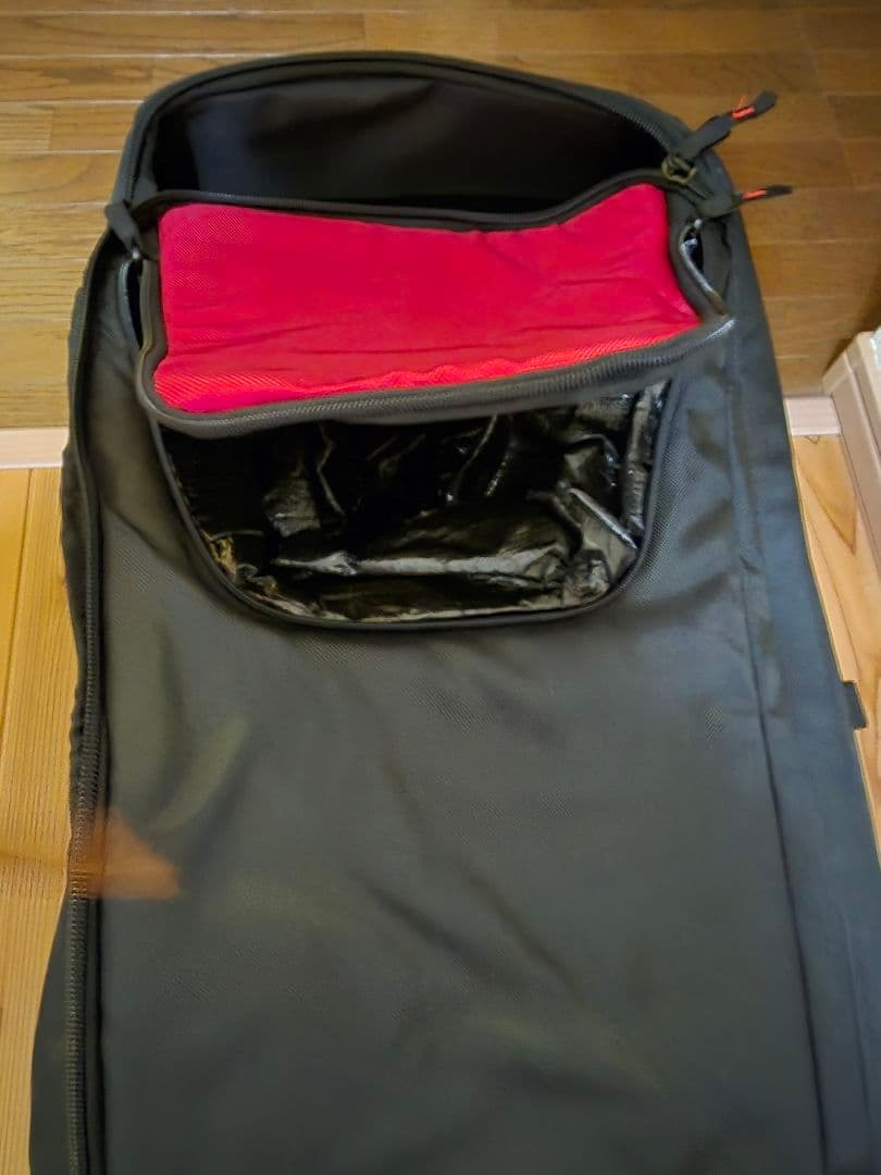 Swix スキー用バッグ 黒/赤