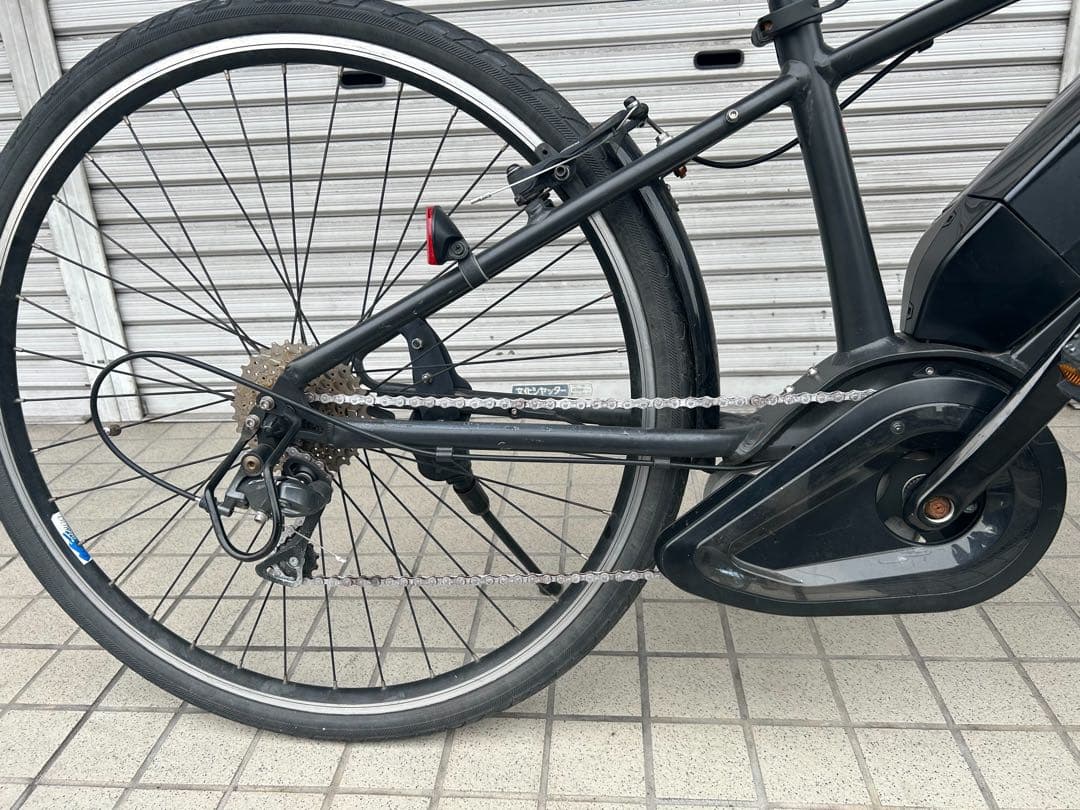 パナソニック電動アシスト 700cc バッテリー12Ah 鍵2個付き 充電器あり