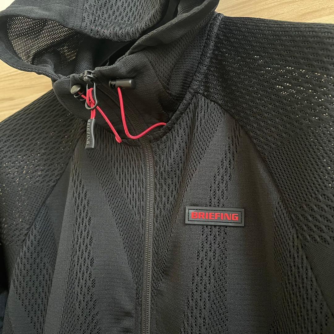 極美品★62,700円 BRIEFING RUSSEL PARKA 黒 メンズM