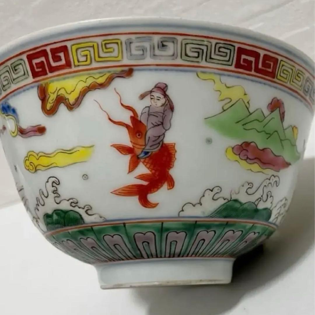 中国 【大清光緖年製】旧家蔵出し 骨董品 清時代 正品官窯 陶磁器 美術 。