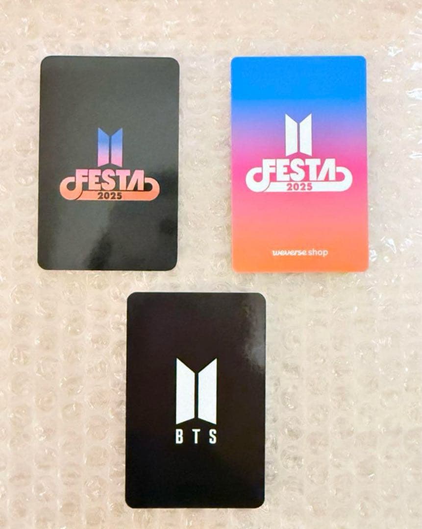 BTS FESTA 2025 現地 限定 トレカ JUNGKOOK グク