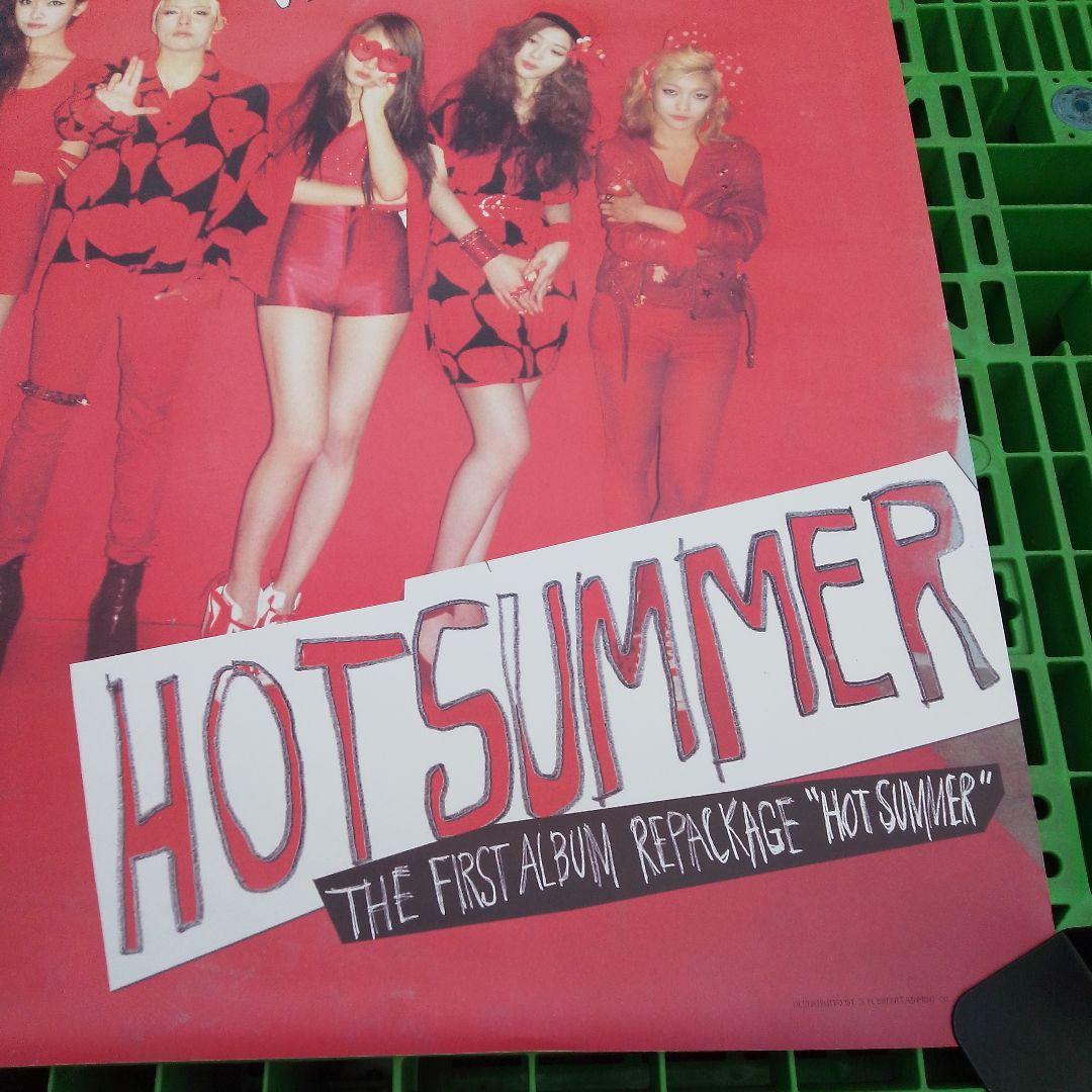 K-POPグループf(x) アルバム「Hot Summer」ポスター